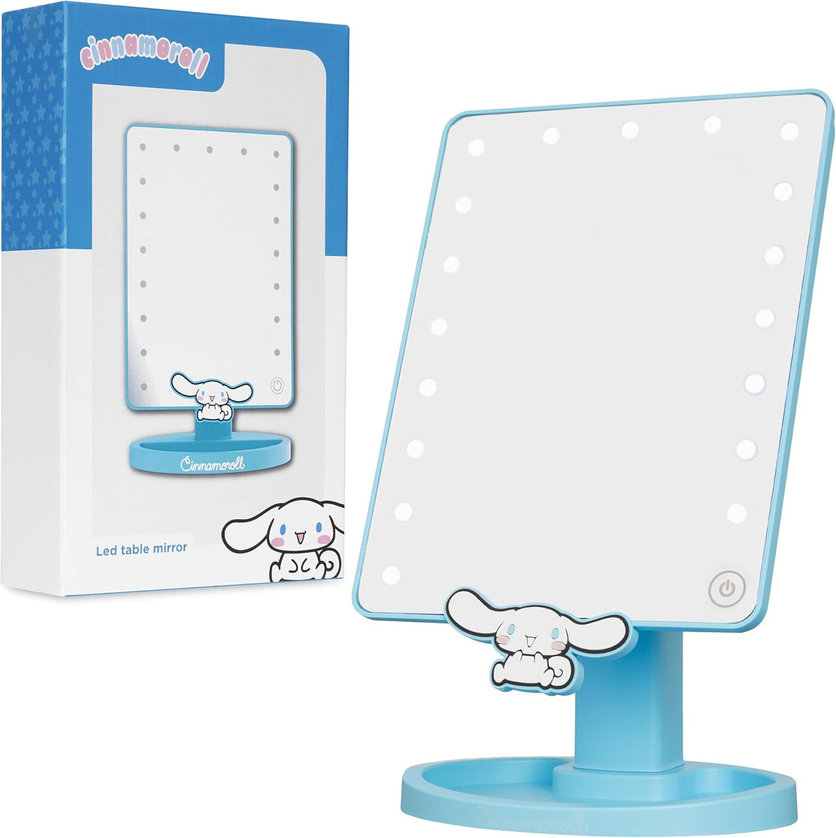 Get Trend Hello Kitty Cinnamoroll - Espejo de maquillaje para niñas...