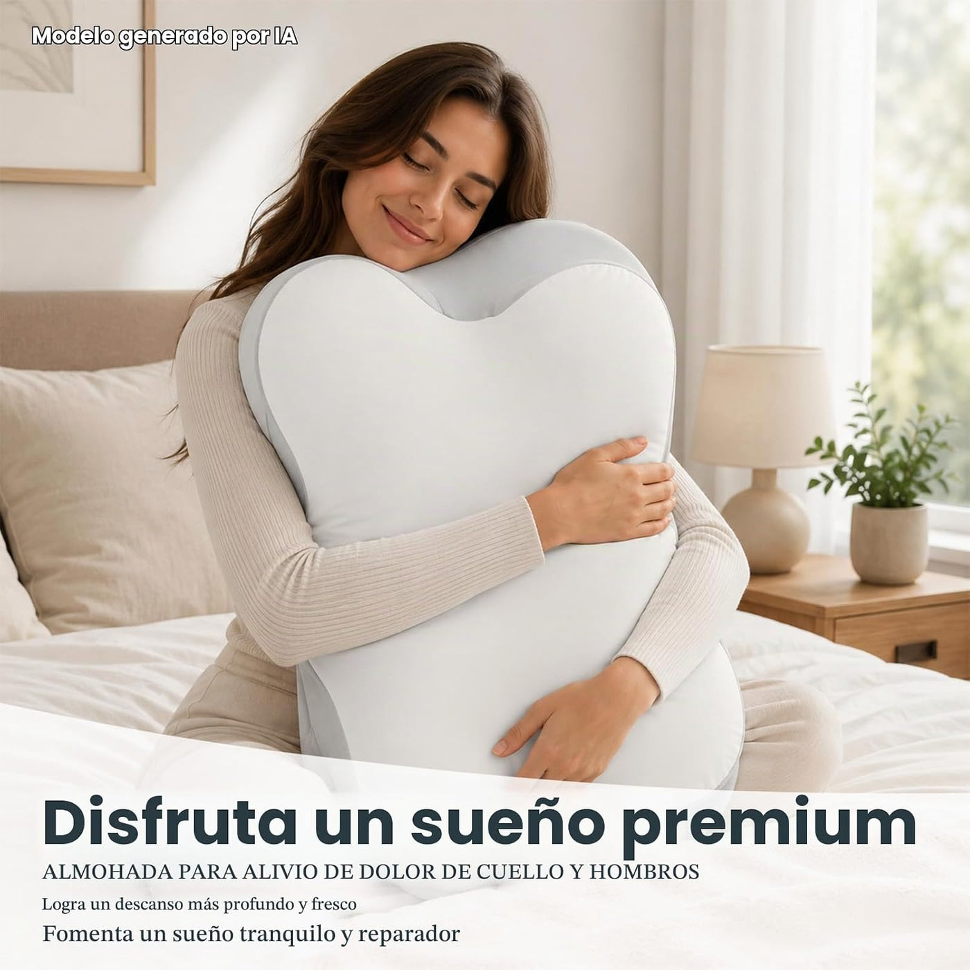 LOHAIGPJ Almohada de espuma viscoelástica cervical mejorada 2.0 2.0...