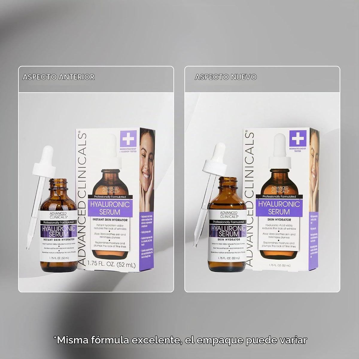 Advanced Clinicals - Suero de ácido hialurónico para la cara | Prod...