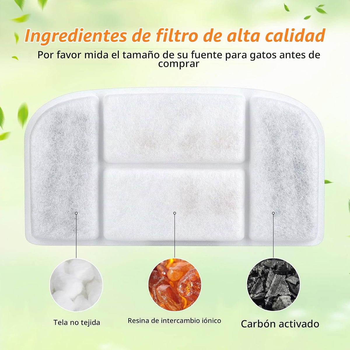 Fuente de agua inalámbrica para gatos de acero inoxidable, dispensa...
