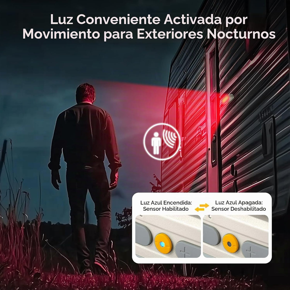 BougeRV Camping Light AL01, tienda de campaña recargable para área...