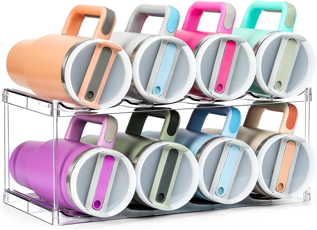 Organizador de botellas de agua prémium para Stanley de 40 onzas y...