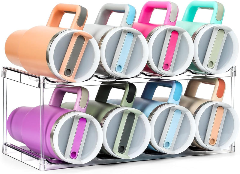 Organizador de botellas de agua prémium para Stanley de 40 onzas y...