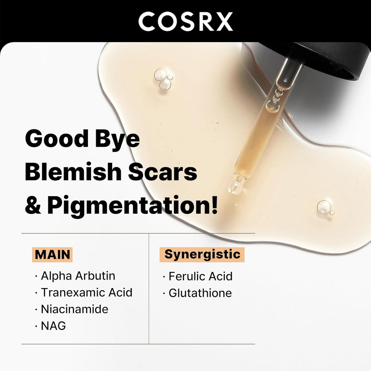 COSRX Suero para el cuidado de la decoloración de alfa arbutina al...