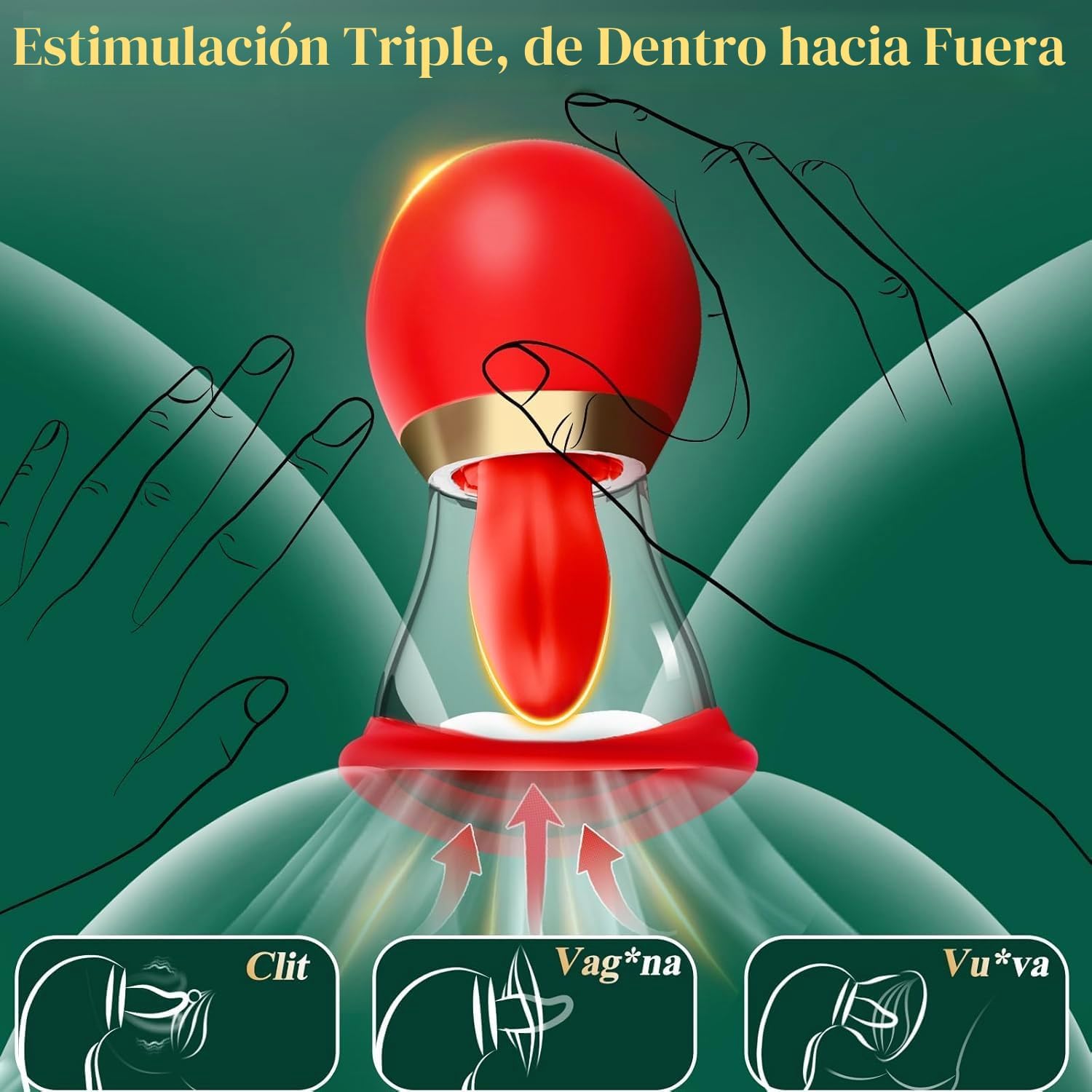Gasevimo Juguetes sexuales vibradores para mujeres \u2013 5 en 1 AI...