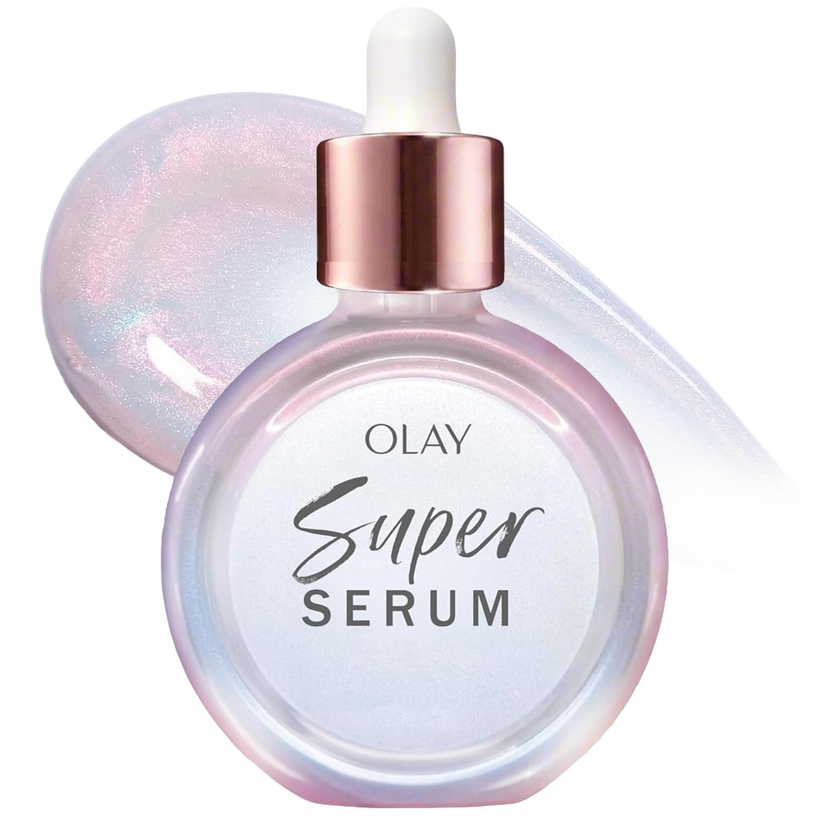 Olay Super Serum - Suero brillante para la cara, niacinamida activa...