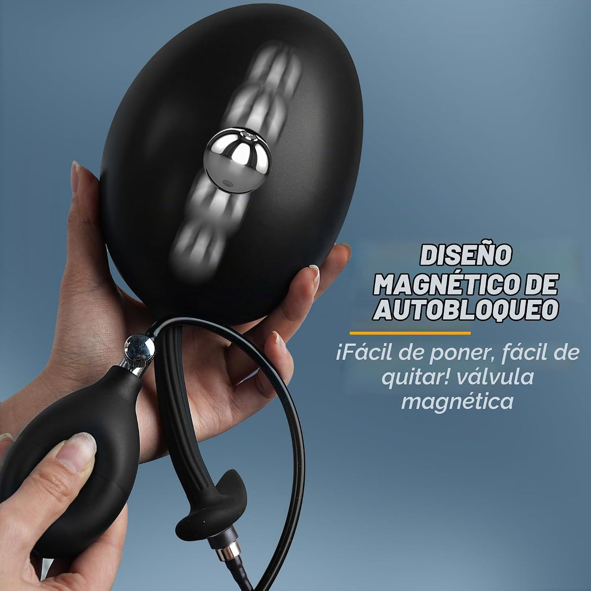 Tapón Anal Inflable Tapón Anal Grande - AMPLPUMP Consolador Inflabl...