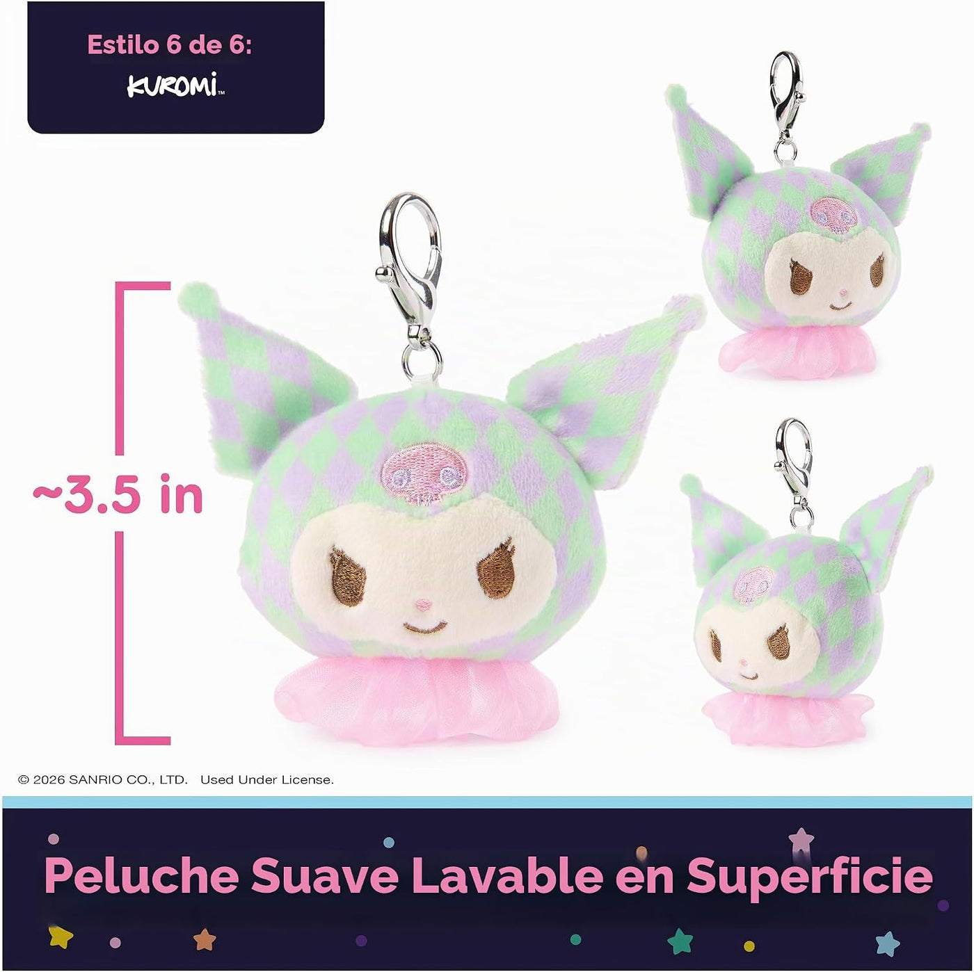 GUND Hello Kitty & Friends Peluche de circo sorpresa de 3 pulgadas...
