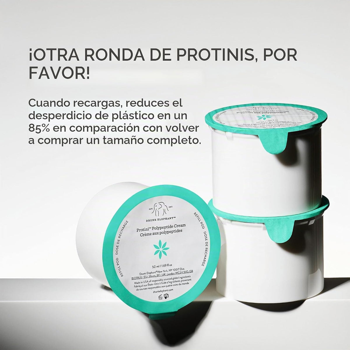Drunk Elephant Protini Polypeptide Cream - Crema hidratante reafirm...