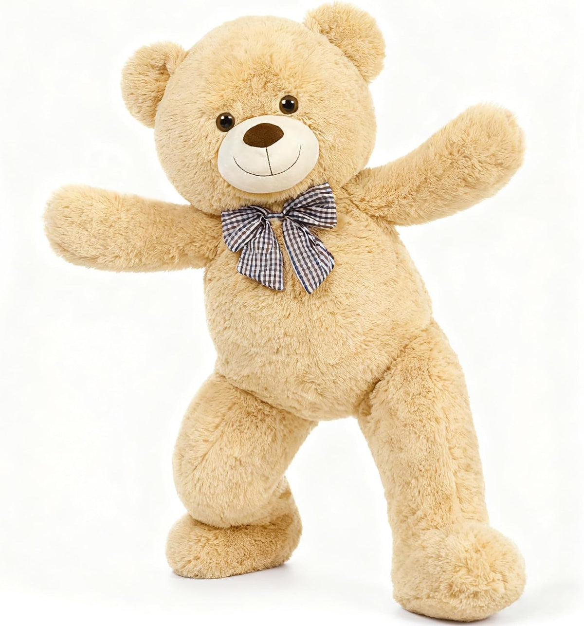 MorisMos Oso de peluche gigante de 4 pies, bonito oso de peluche gr...
