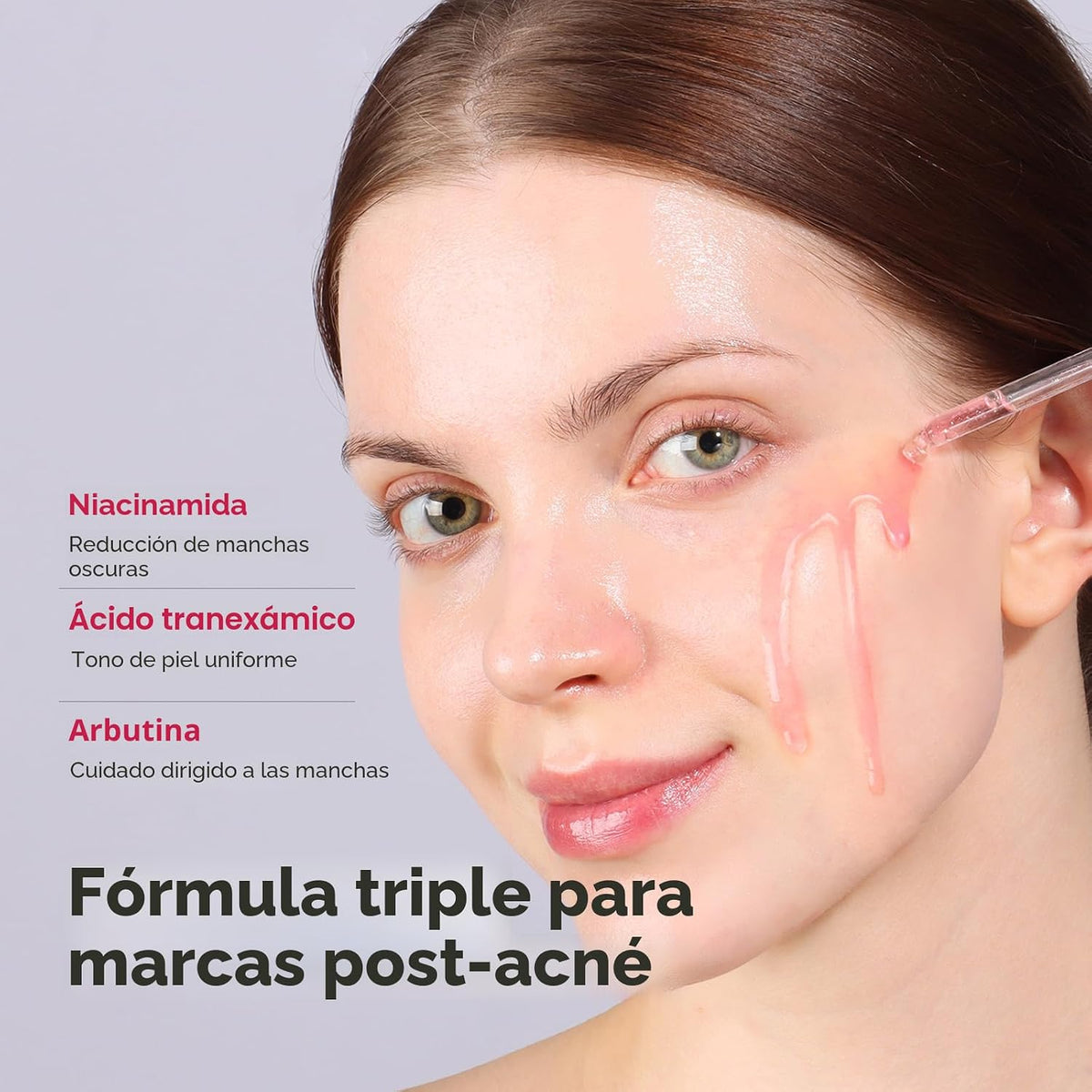 TOSOWOONG Ultimate Clear Glass Skin Serum Duo: Péptido rosa 12 PDRN...