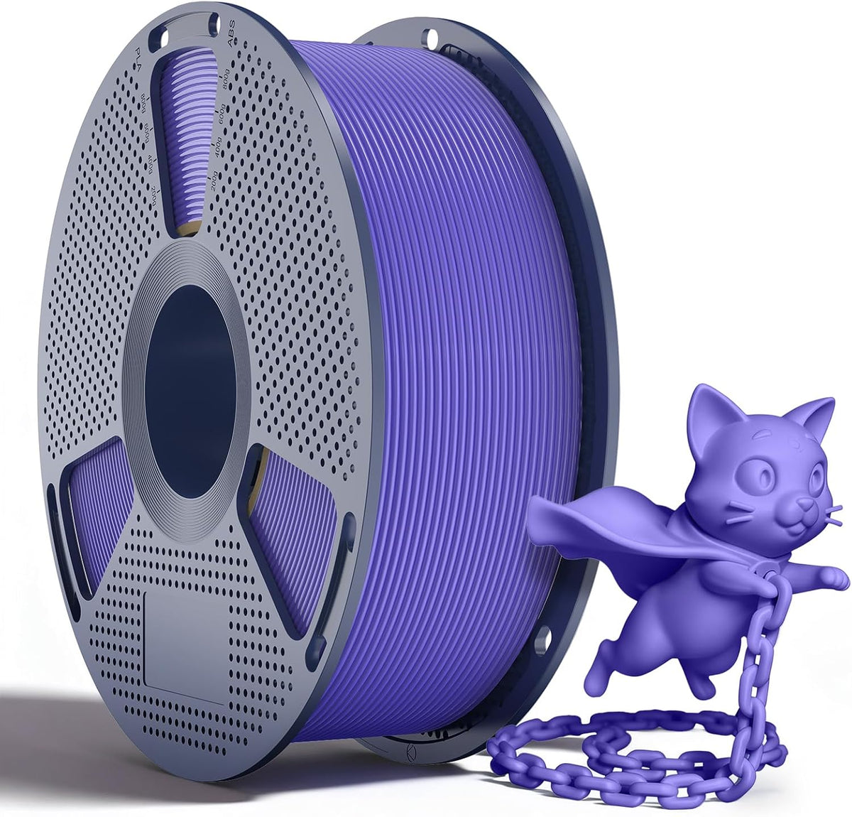 SUNLU PLA+2.0 Filamento de 0.07 in, 2.2 lbs, morado lavanda | Fórmu...