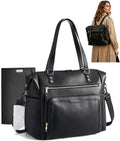 mommore Bolsa de pañales, bolsa de pañales grande con cambiador imp...
