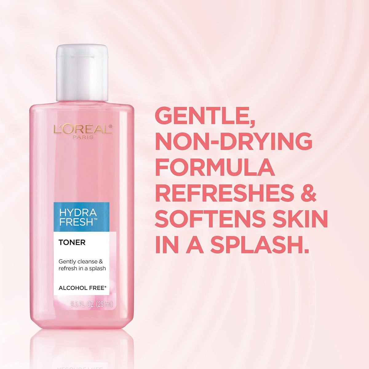 L'Oreal Paris Skincare HydraFresh - Tónico facial con provitami...