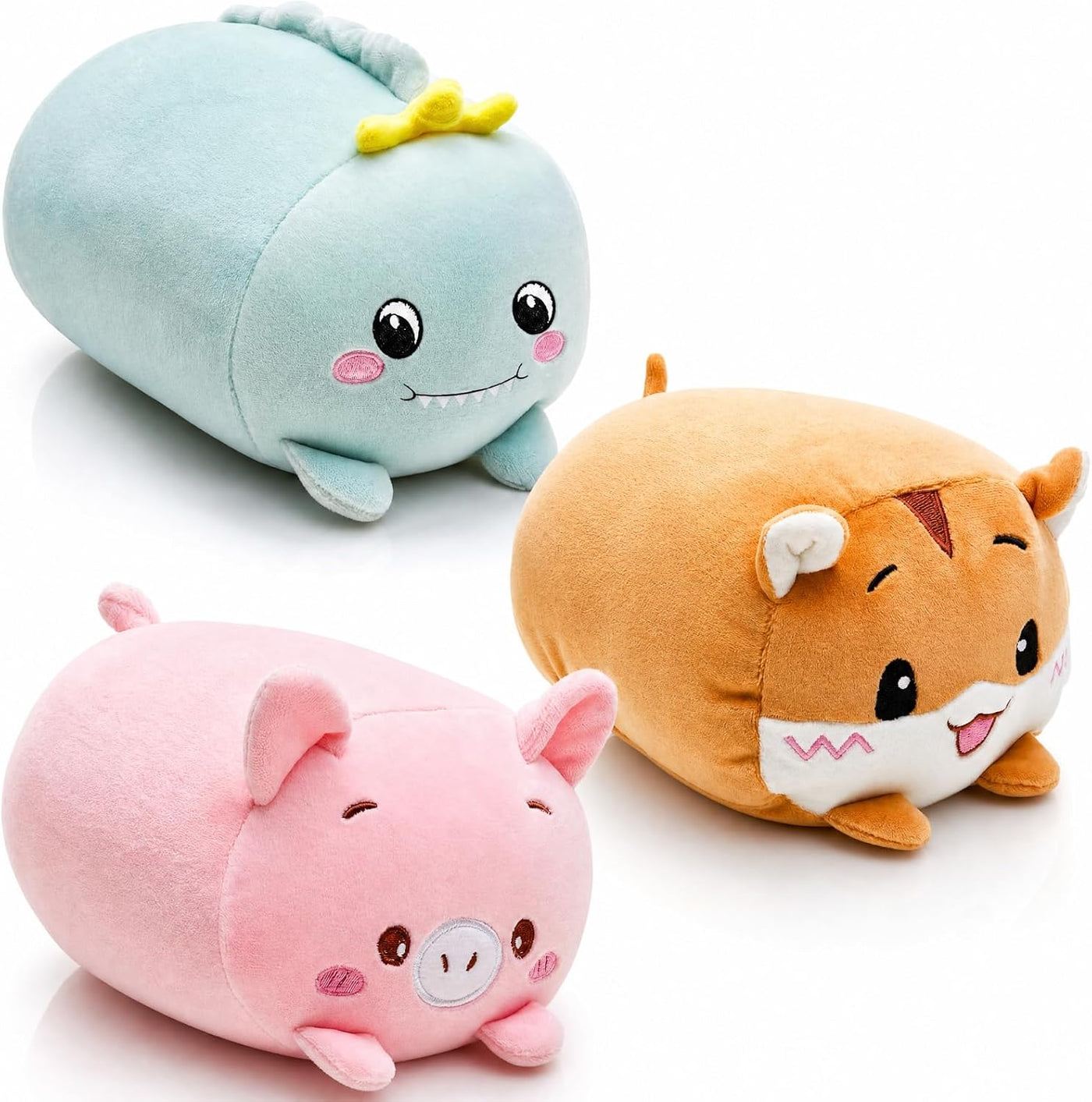 Leitee 3 piezas de peluches de animales de peluche a granel de 8 pu...