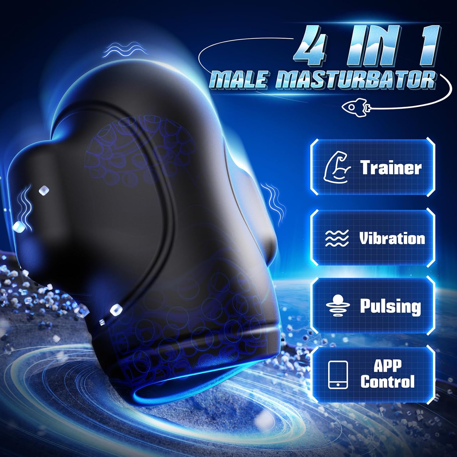 Juguetes sexuales para hombres para hombres, vibrador de pene \u201...