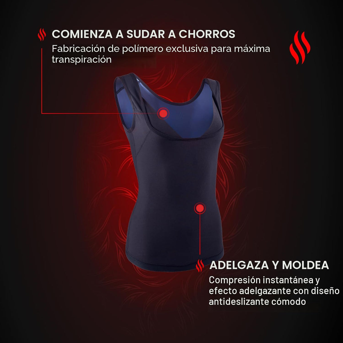 Sweat Shaper - Chaleco para mujer