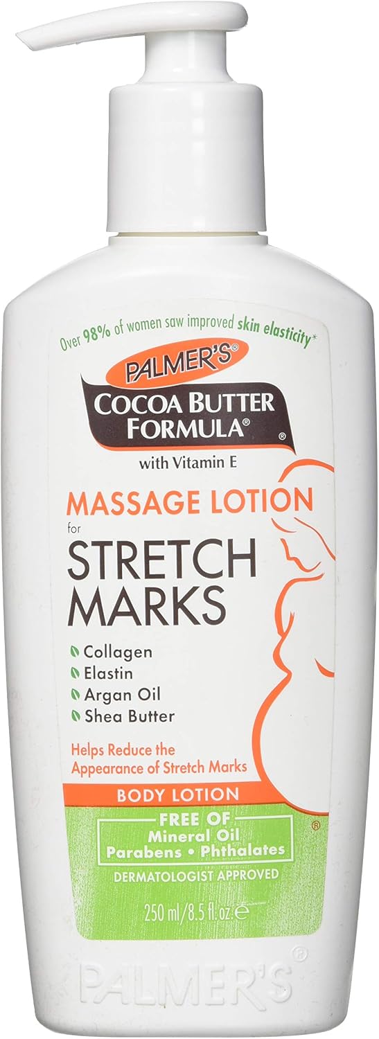 Palmer's Loción de masaje de fórmula de manteca de cacao para e...