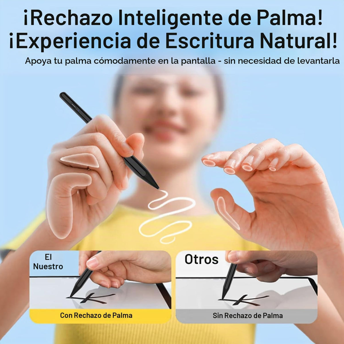 Stylus para Lápices Activos 11ª y 10ª Generación Paquete de 2 Lápic...