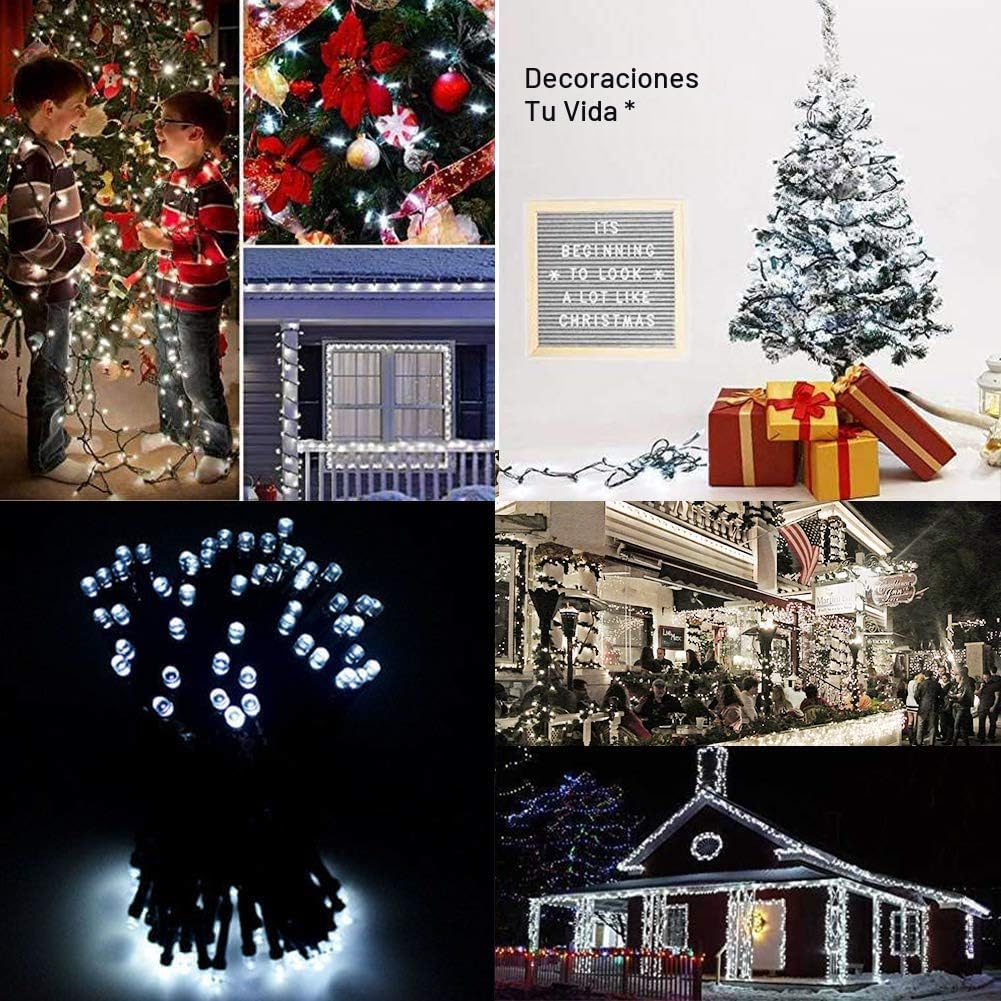 HOME LIGHTING 66 pies de luces decorativas de Navidad en miniatura,...