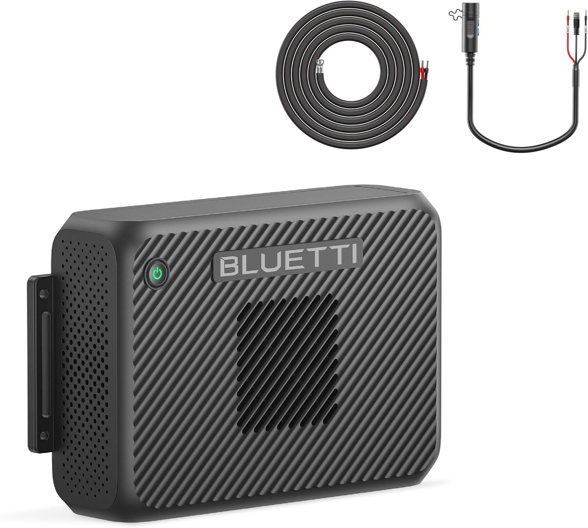 BLUETTI Cargador 2, alternador de 1200 W y cargador DC-DC, doble en...