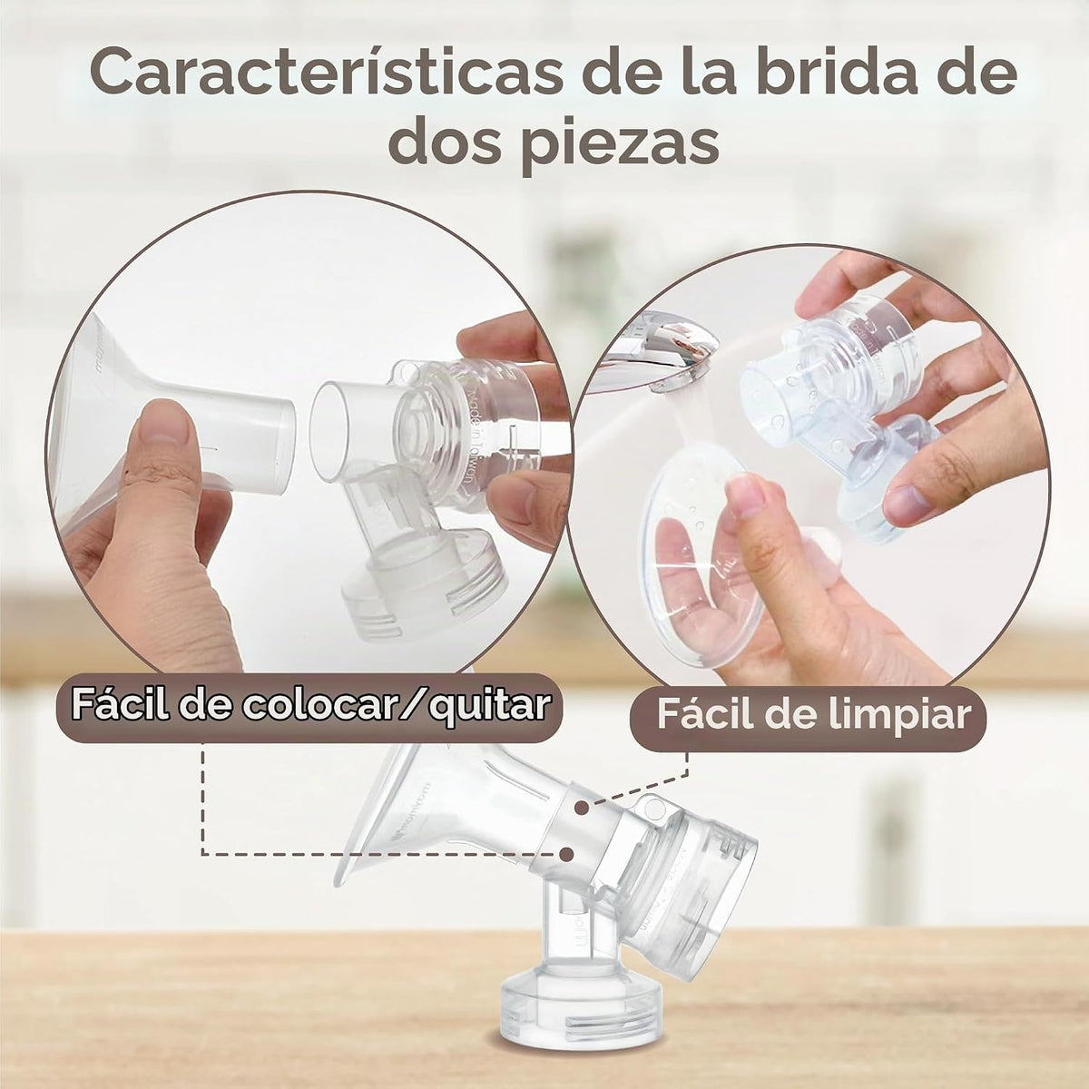 Maymom MyFit 16 mm Protectores Pequeños, Compatibles con Sacaleches...