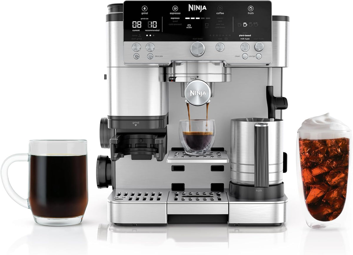 Ninja R-ES601 Luxe Café Premier Series - Máquina de café expreso, c...