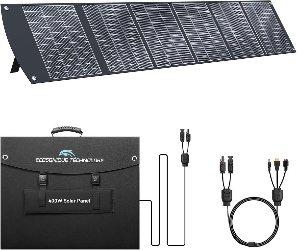 El panel solar portátil 400W para la central eléctrica, cargador so...