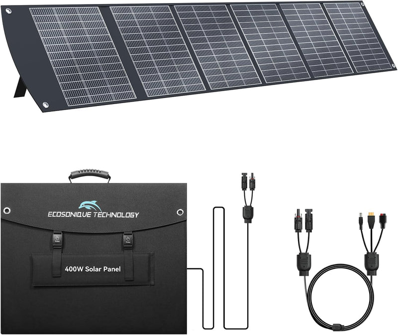 El panel solar portátil 400W para la central eléctrica, cargador so...