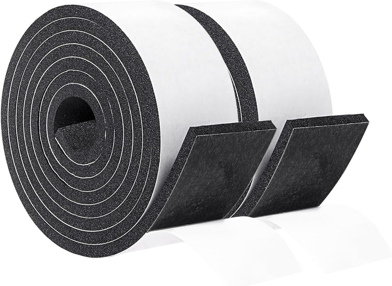 Yotache Cinta De Tira De Sellado De Goma Espuma 2" x 1\/4",...