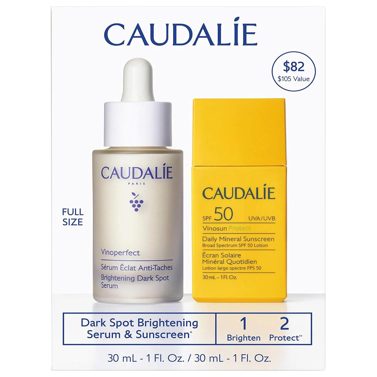 Caudalie Vinoperfect - Suero iluminador de manchas oscuras alternat...