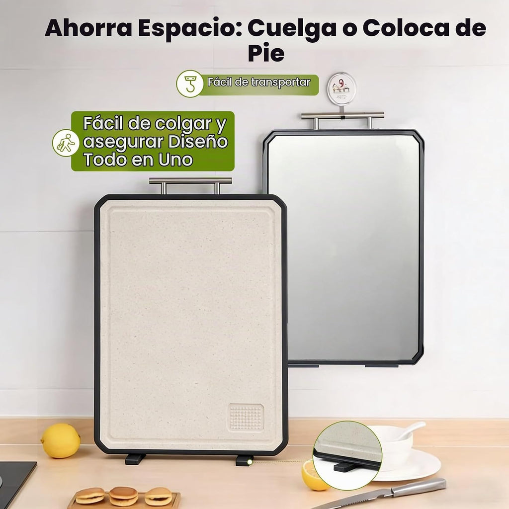 Tabla de cortar de titanio para cocina, tabla de cortar de titanio...