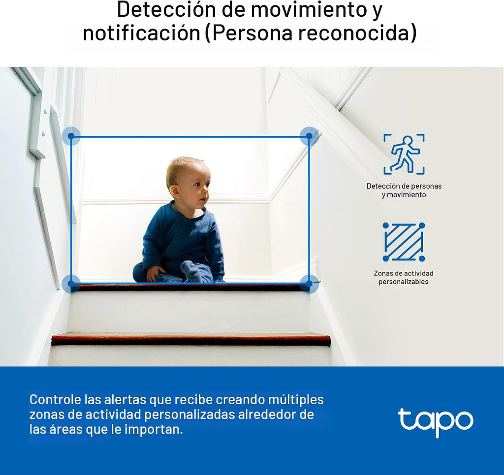 Tapo de TP-Link - Cámara de seguridad interior de 1080P para monito...