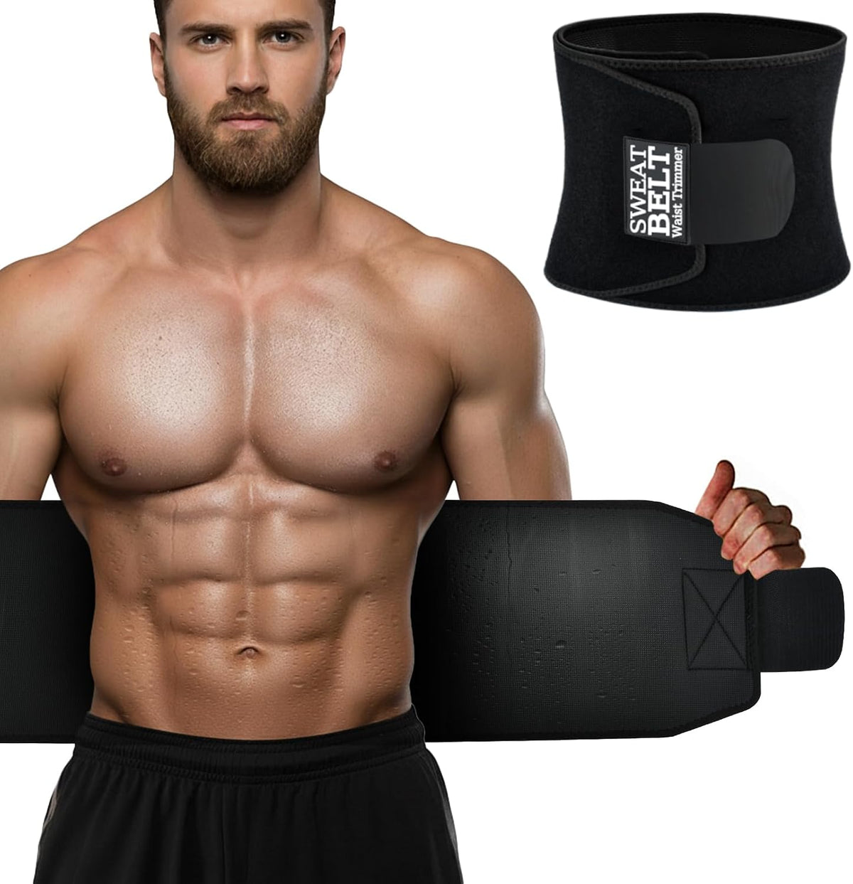 AMZBOSS Entrenador de cintura para mujeres y hombres, Entrenador de...