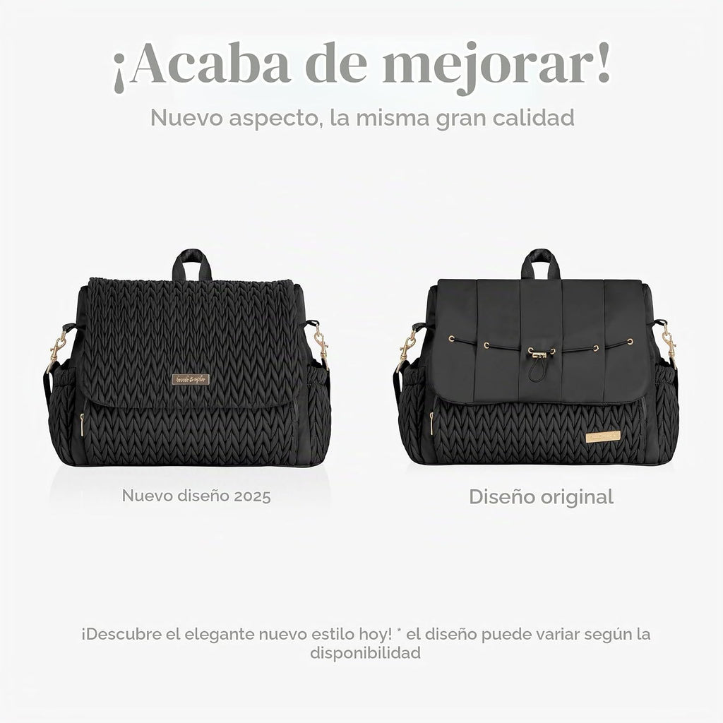 Hannah &amp; Sophia Belle - Mochila y bolsa convertible para pañale...