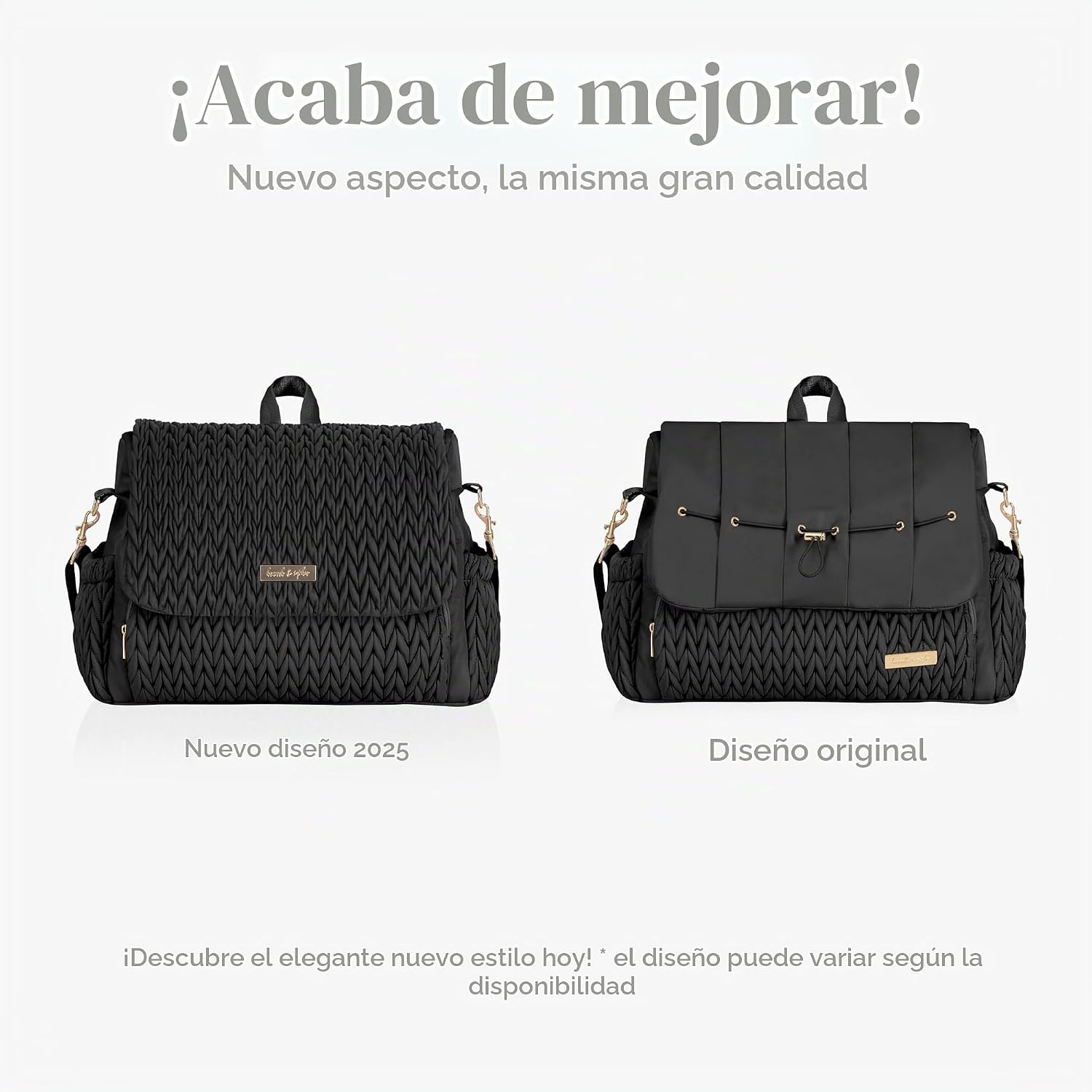 Hannah &amp; Sophia Belle - Mochila y bolsa convertible para pañale...