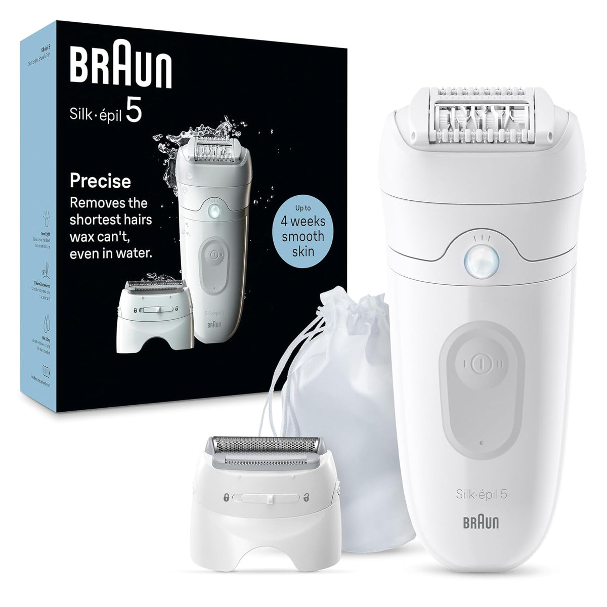 Braun Silk-épil 5 Depiladora, dispositivo de depilación, afeitadora...