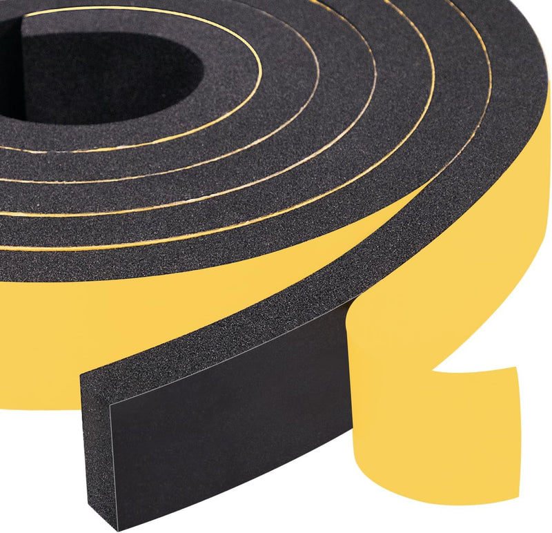 Yotache Tiras de Espuma con Adhesivo 2 Rollos 1" A X 3\/8"...