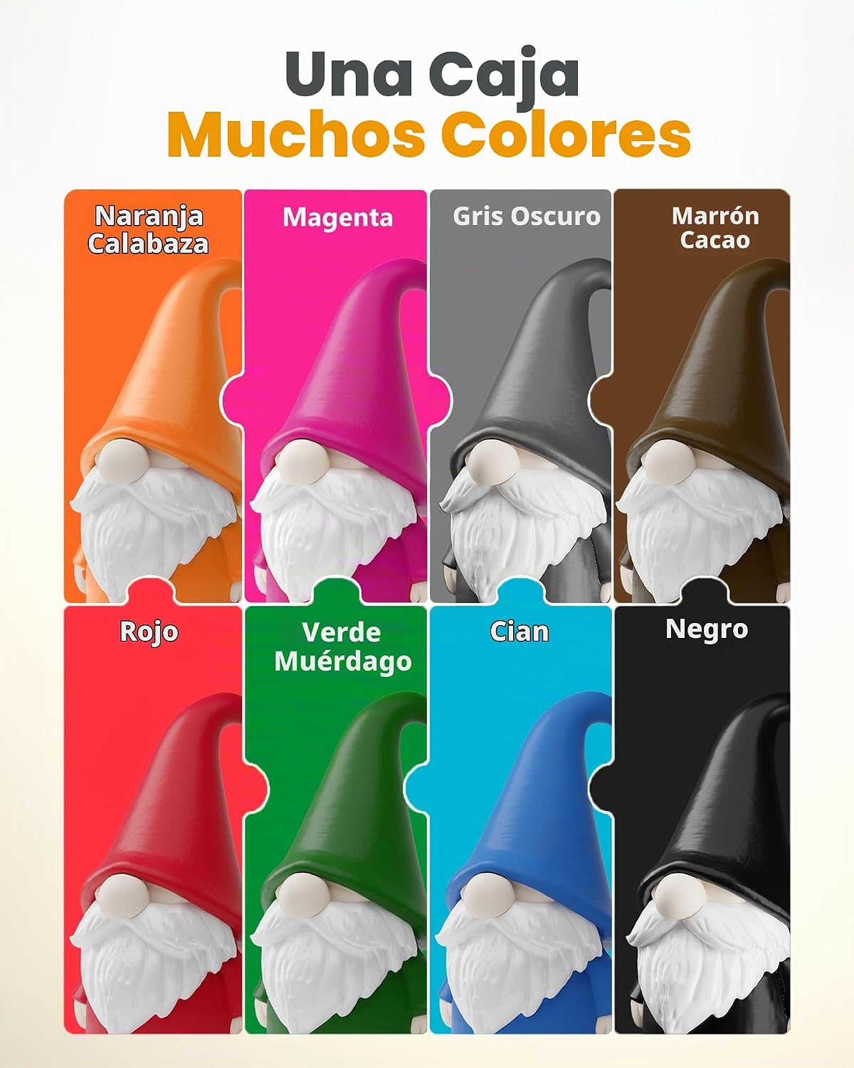 YOOPAI Filamento PLA+ de 0.069 pulgadas, paquete de colores inicial...