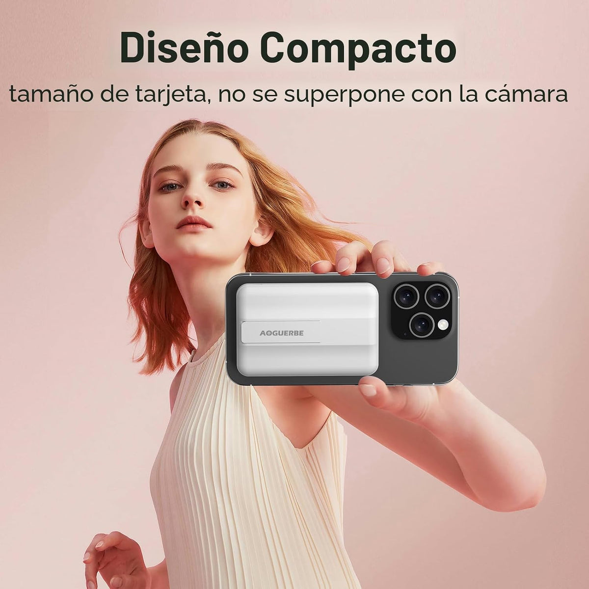 AOGUERBE para cargador portátil MagSafe, cargador magnético de 1000...