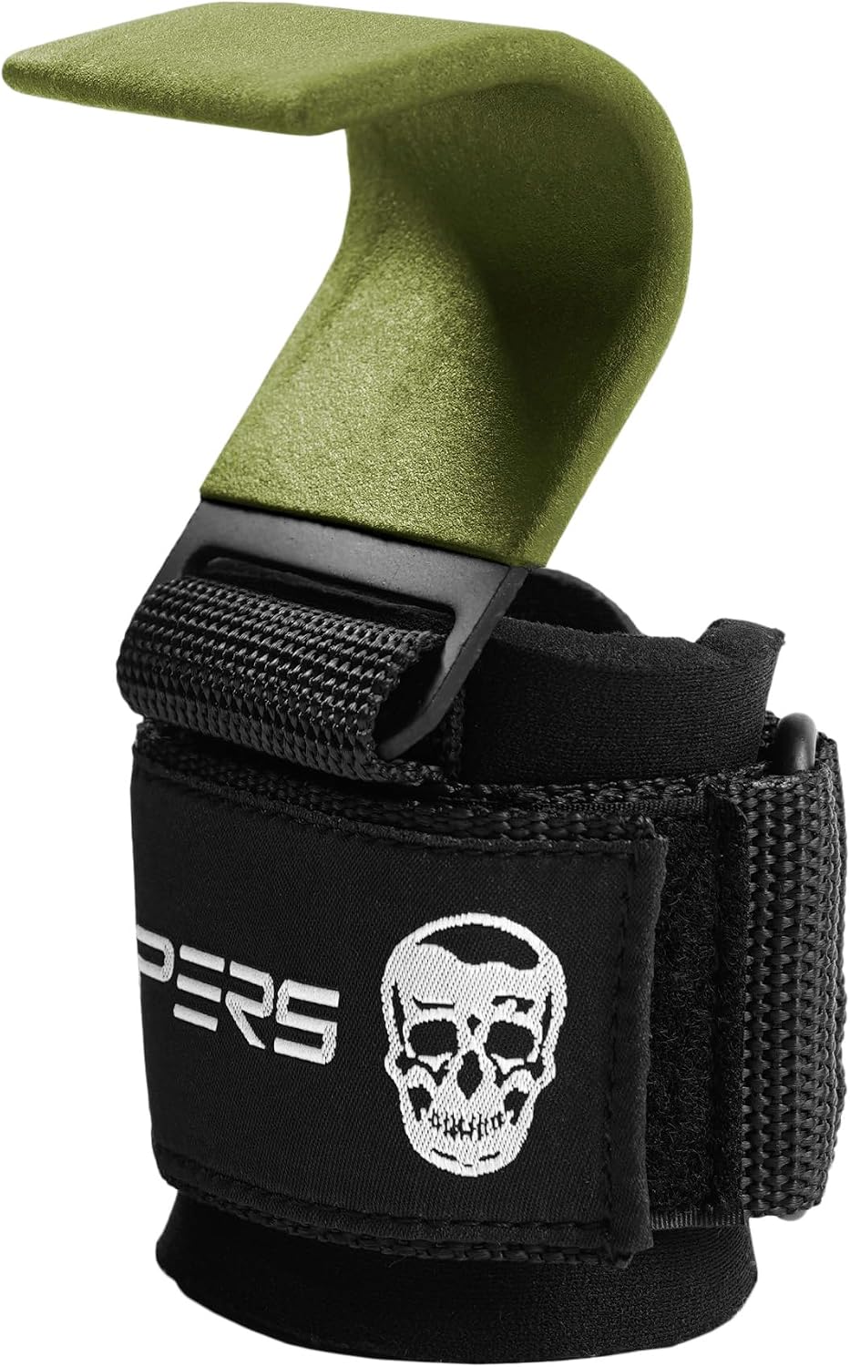 Ganchos para levantamiento de pesas Gymreapers (par), correas de mu...