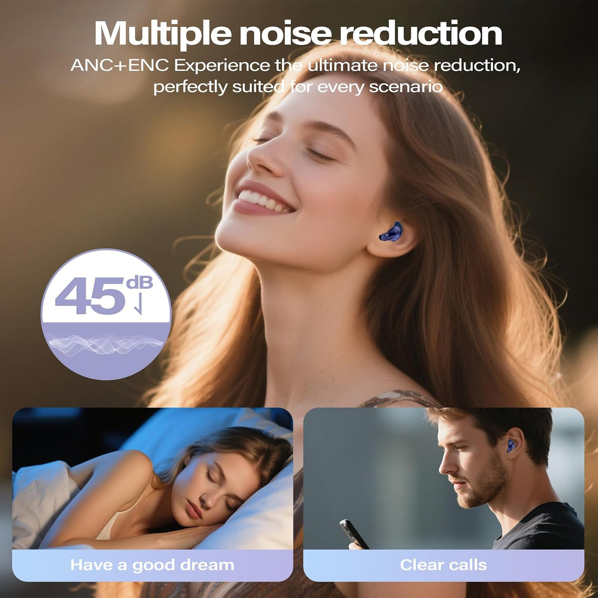 Niderson Auriculares de traducción AI en tiempo real, 3 en 1 Buleto...