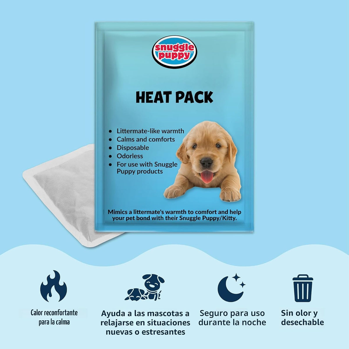 Snuggle Puppy Juguete con Pulso para Cachorros