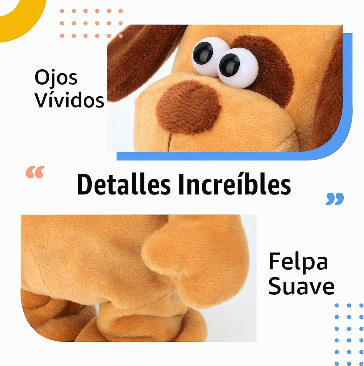 Hopearl Perro Parlante Repite lo que Dices Cachorro Caminante Jugue...