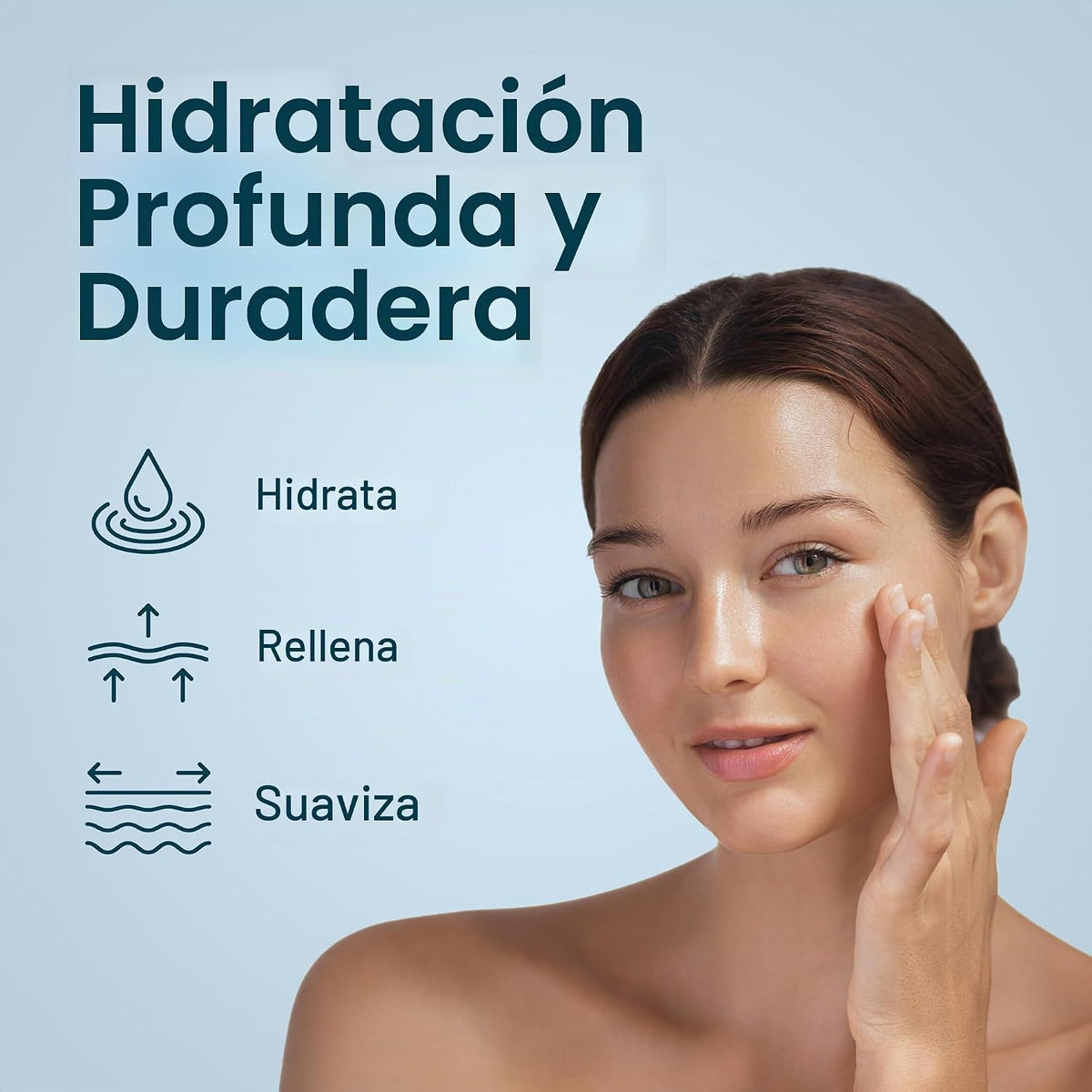 QRxLabs Suero de ácido hialurónico \u2013 Suero de hidratación para...