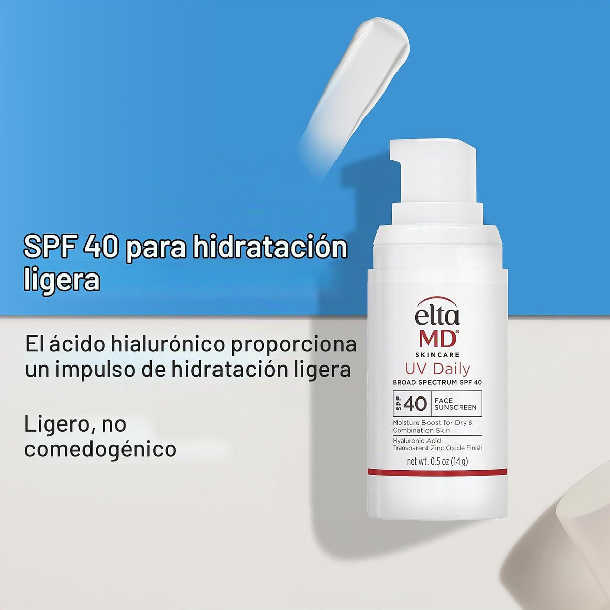 EltaMD Crema hidratante facial UV Diaria SPF 40 | Hidrata y protege...