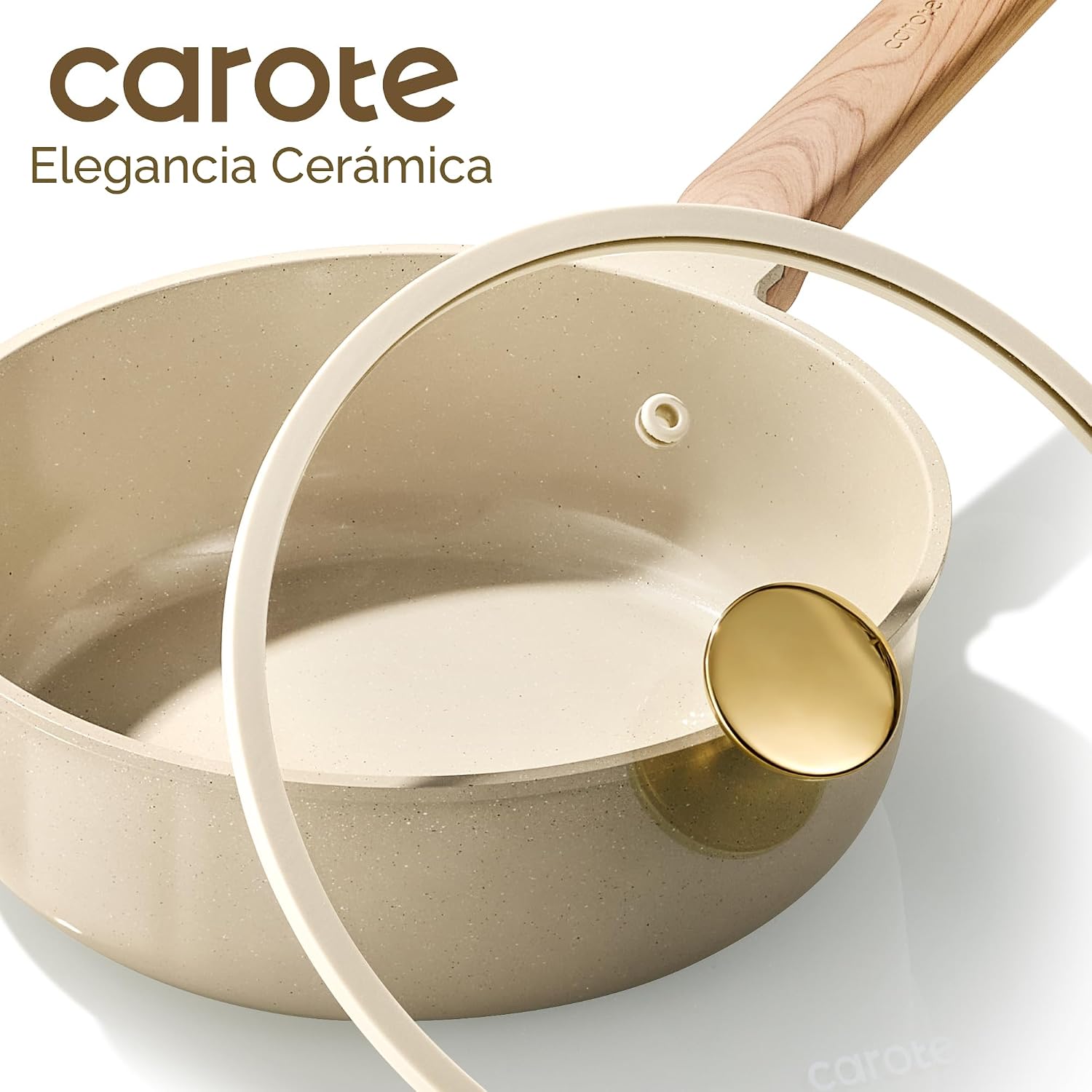CAROTE Juego de ollas y sartenes, juego de utensilios de cocina de...
