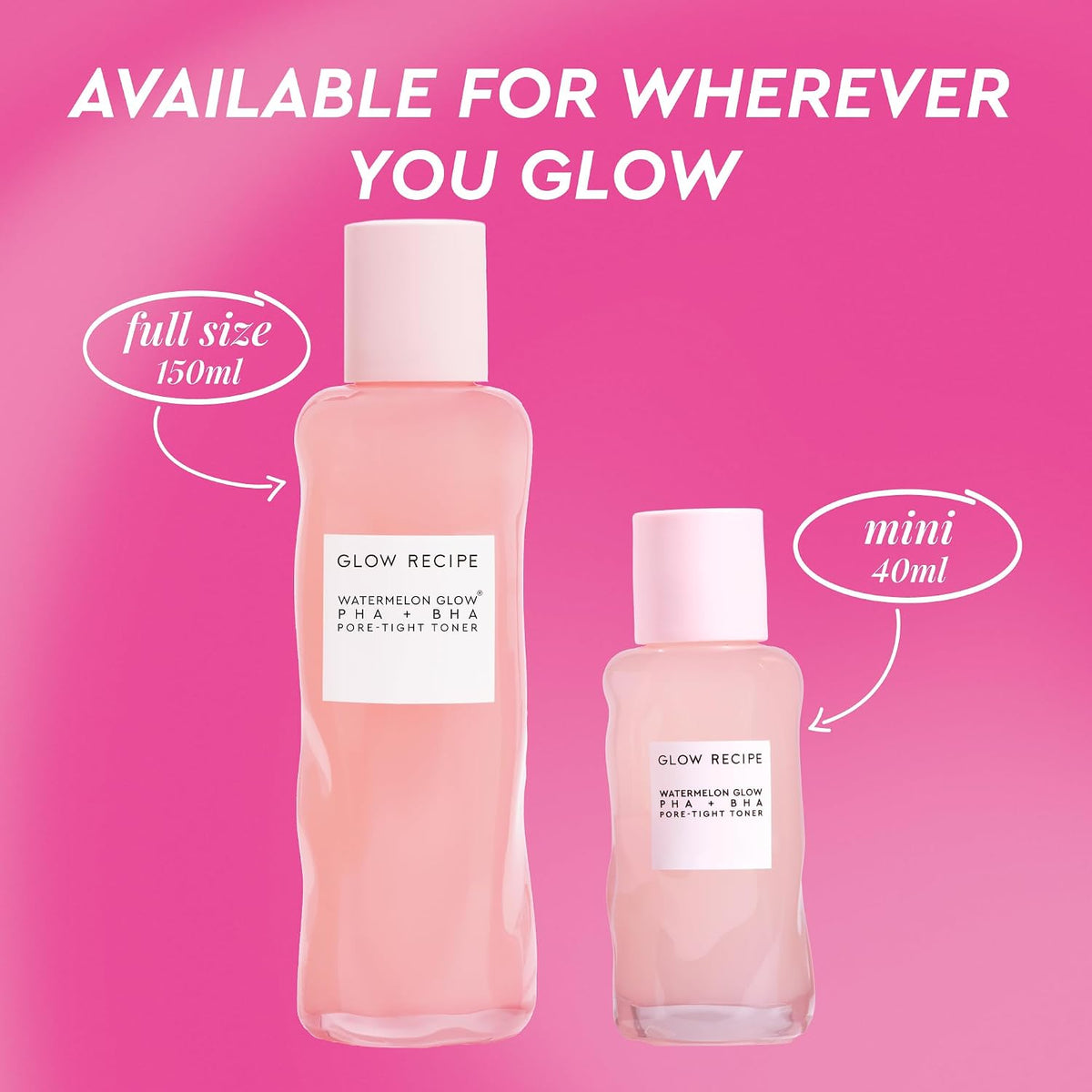 Glow Recipe PHA + BHA Tónico facial, tónico exfoliante coreano para...