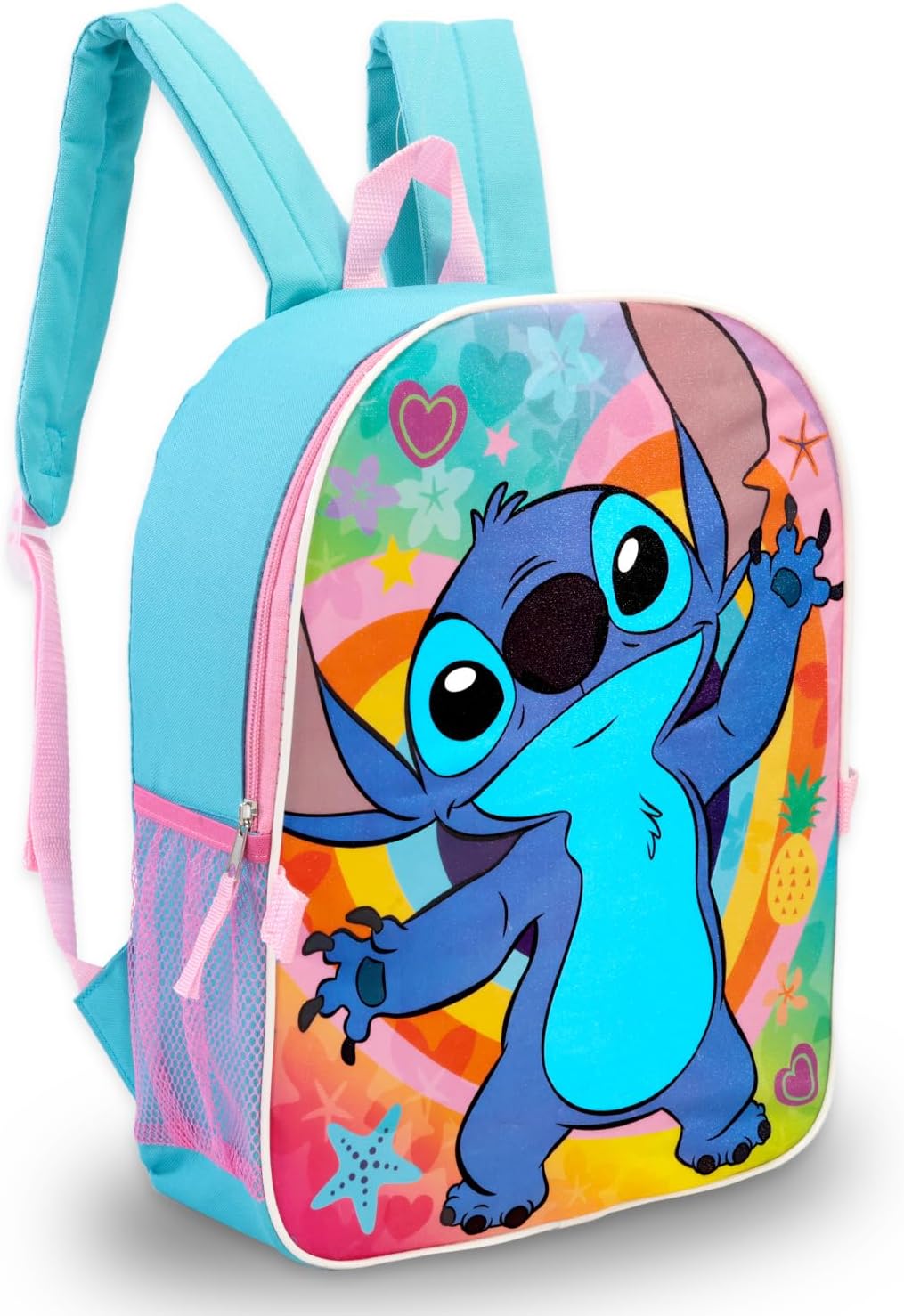 Mochila Stitch con juego de lonchera para niños, paquete escolar, m...