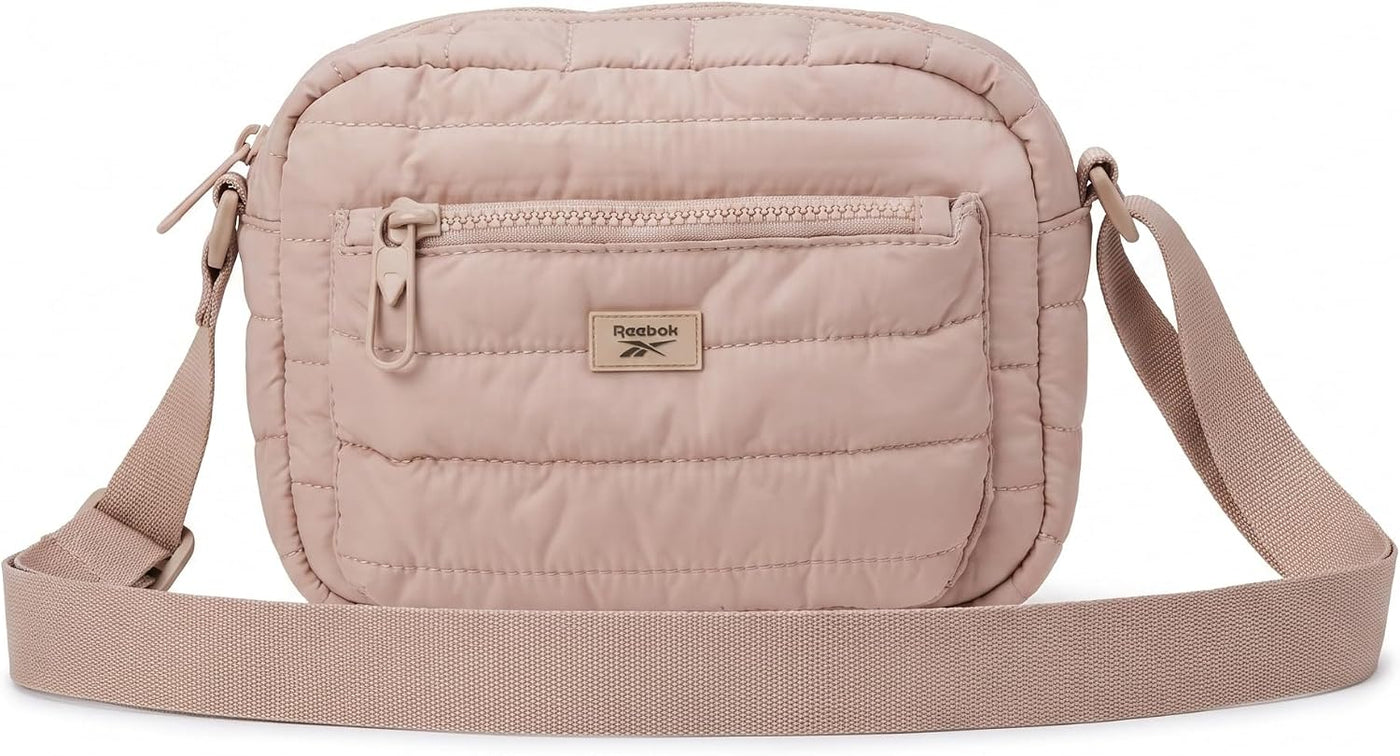 Reebok Bolsos cruzados para mujer, bolso ligero para teléfono celul...